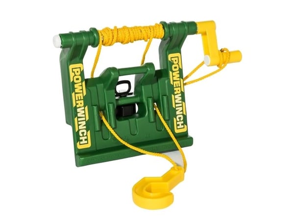 rolly toys rollyPowerwinch, Maskindriven vinsch, 3 År, Grön, Gul