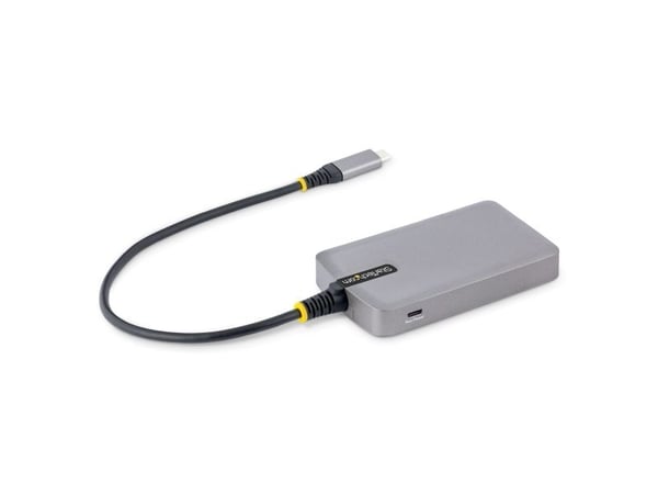 StarTech.com 5G4AB-USB-C-HUB, USB 3.2 Gen 1 (3.1 Gen 1) Type-C, Micro-USB, USB 3.2 Gen 1 (3.1 Gen 1) Type-A, 5000 Mbit/s, Grå, Plast, 0,3 m