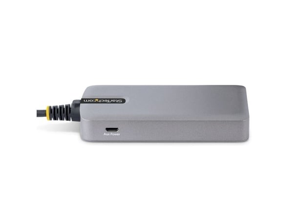 StarTech.com 5G4AB-USB-C-HUB, USB 3.2 Gen 1 (3.1 Gen 1) Type-C, Micro-USB, USB 3.2 Gen 1 (3.1 Gen 1) Type-A, 5000 Mbit/s, Grå, Plast, 0,3 m