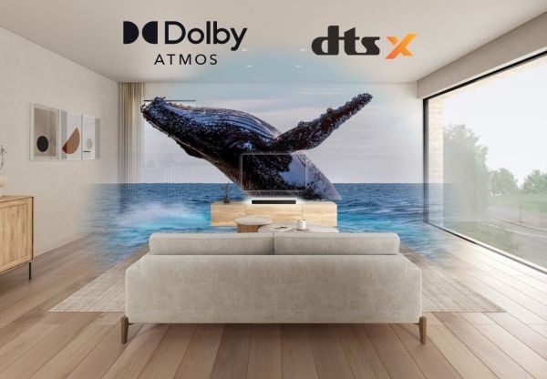 Sony HT-S2000 - Soundbar - för tv - 3.1-kanals - trådlös - Bluetooth, Wi-Fi - Appkontrollerad