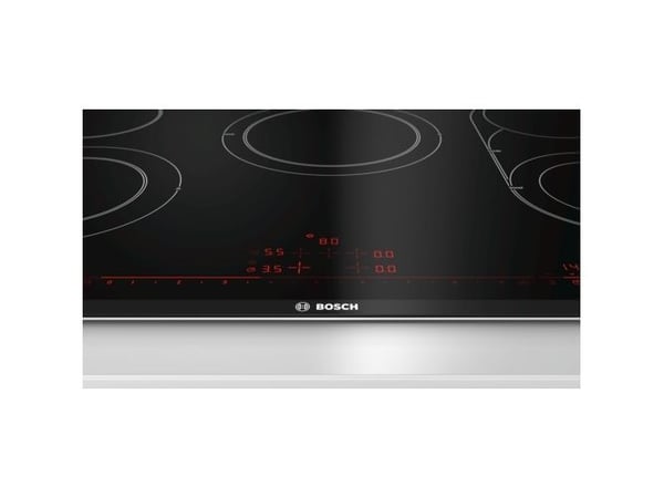 Bosch Serie 8 PKM875DP1D, Svart, Rustfritt stål, Innebygget, Keramisk, Glass-keramikk, 5 zone(s), 5 zone(s)