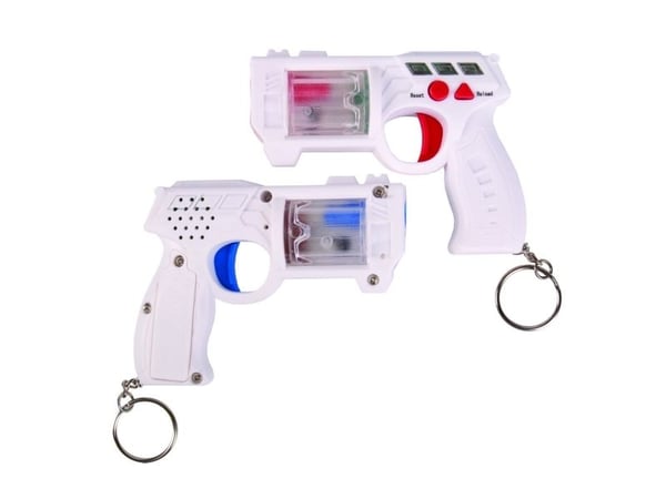Fizz Laser Gun 2 kpl valkoinen