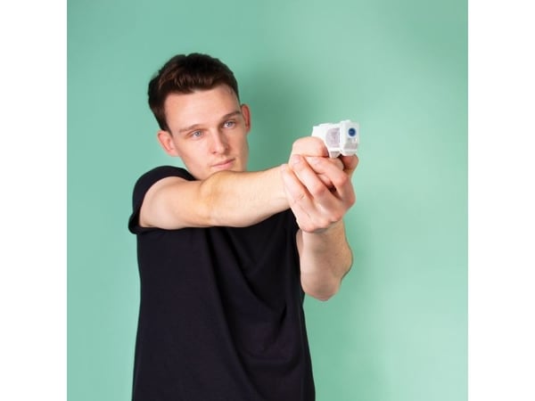 Fizz Laser Gun 2 kpl valkoinen