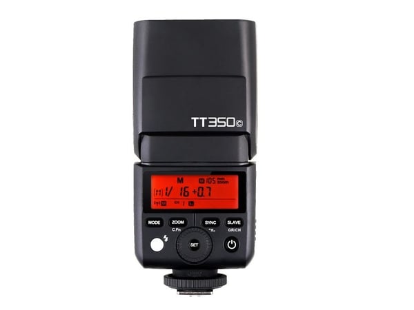 Godox TT350C, 2,2 s, 16 kanaler, 200 g, Slavblixt