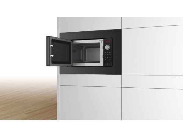 Bosch Serie | 2 BFL623MB3 - Mikrobølgeovn - innebygd - 20 liter - 800 W - svart
