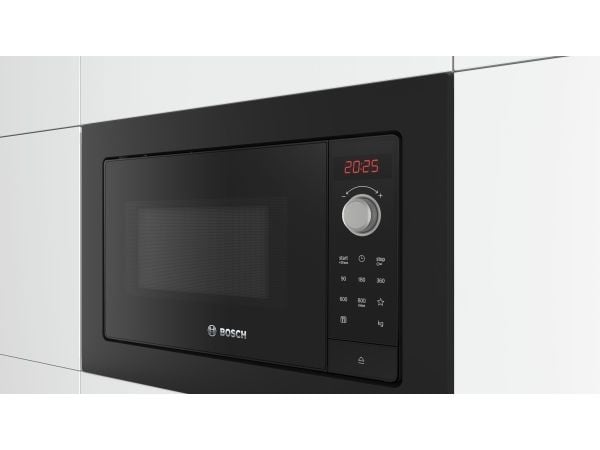 Bosch Serie | 2 BFL623MB3 - Mikrobølgeovn - innebygd - 20 liter - 800 W - svart
