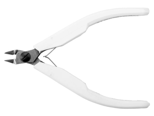 Bahco Elektroniktång, sidavbitare, Avbitartång, 8 mm, 8 mm, 5 mm, Stål, Vit