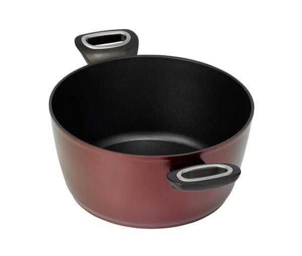JATA CF924, 4 l, Röd, Gjuten aluminium, Svart, Rostfritt stål, Glas