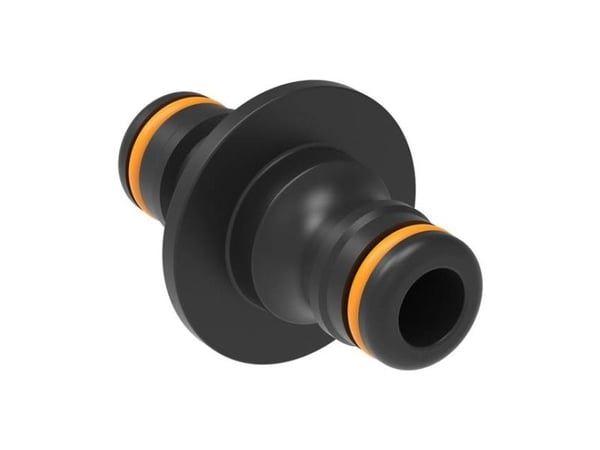 Fiskars 1027068, Slangekontakt, 3/4", Grå, Oransje