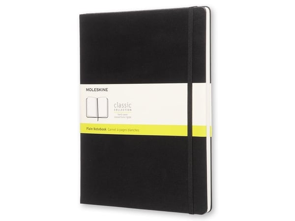 Moleskine Classic, Monokromatisk, Svart, 70 g/m², Bundet, Universal