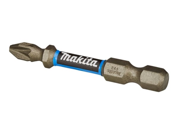 Makita Impact Premier - Impact screwdriver bit - 10 deler - pozidriv - PZ2 - heksagonal - lengde: 50 mm