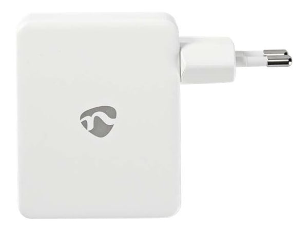 Nedis Wall Charger - Strømadapter - 2.1 A (USB) - hvit