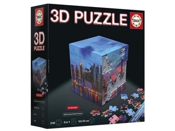 Educa 3D-puslespill New York Panorama