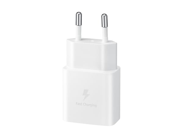 Samsung EP-T1510 - Strømadapter - 15 watt - 2 A - PD (USB-C) - hvit