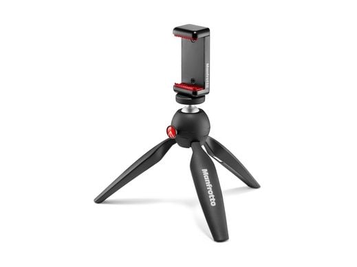 Manfrotto MKPIXICLAMP-BK, 3 jalkoja, Musta, 220 g