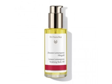 Dr. Hauschka Lemon Lemongrass Vitalising Body Oil, Olie, Anti-cellulite, Løfte, Forfriskende, Almindelig hud, 75 ml, Flaske, Citron