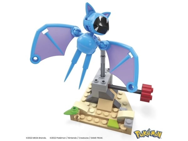 MEGA Pokémon Zubat''s Midnight Flight, Byggsats, 6 År, Plast, 61 styck, 141,5 g
