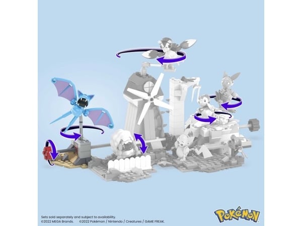 MEGA Pokémon Zubat''s Midnight Flight, Byggsats, 6 År, Plast, 61 styck, 141,5 g