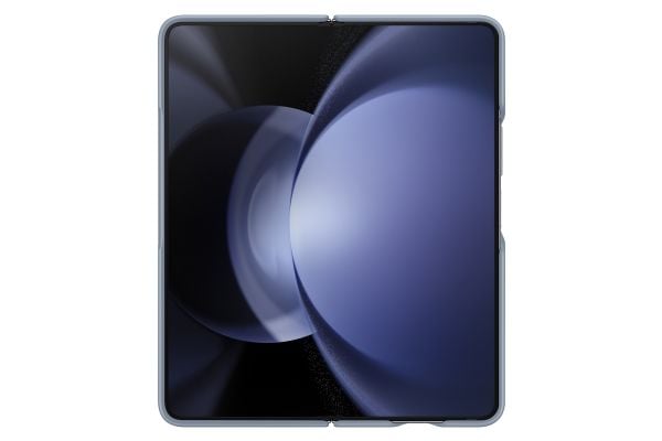 Samsung EF-VF946 - Skyddsfodral vikbart fodral för mobiltelefon - eco-läder - isblå - för Galaxy Z Fold5