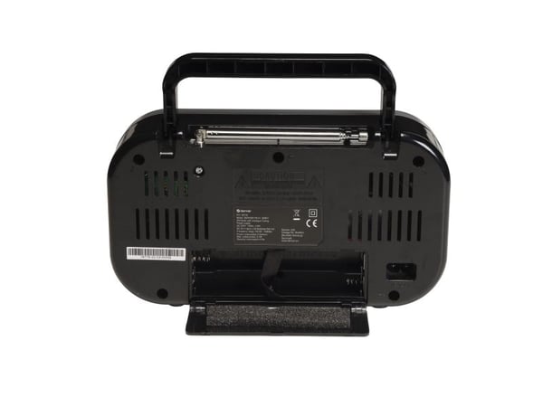 Denver TR-51B, Personal, Analog, FM, Analog, Svart, Extern