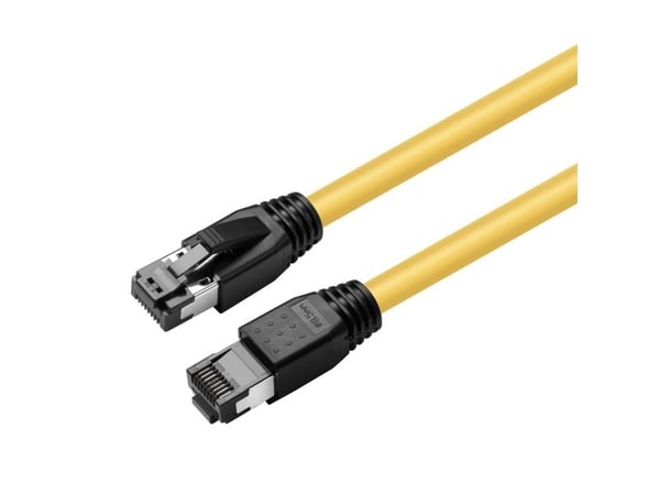 Microconnect MC-SFTP8015Y, 1,5 m, Cat8.1, S/FTP (S-STP), RJ-45, RJ-45, Keltainen
