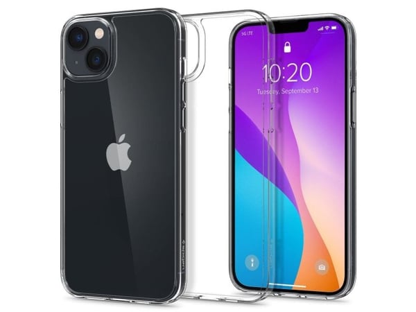 Spigen ACS04886, Mobilskal, Apple, iPhone 14 Plus, 17 cm (6.7"), Transparent