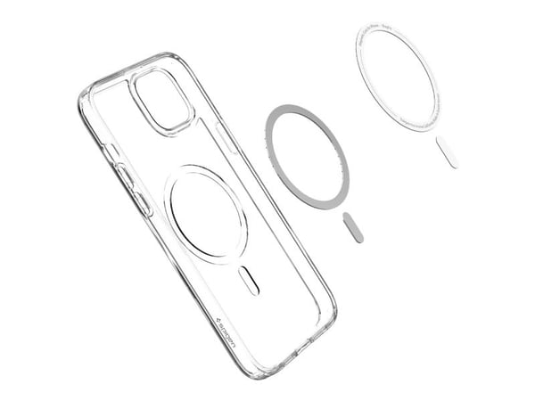Spigen ACS04904, Suojus, Apple, iPhone 14 Plus, 17 cm (6.7"), Hiili, Läpinäkyvä