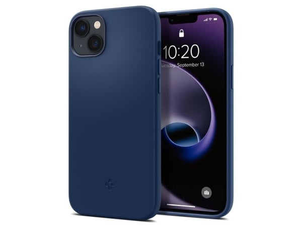 Spigen ACS04921, Suojus, Apple, iPhone 14 Plus, 17 cm (6.7"), Sininen