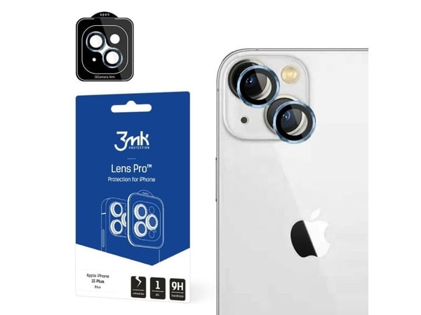 3mk Lens Protection Pro Blue Apple iPhone 15 Plus