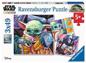 Ravensburger Puslespill 3x49 stk. - Stjerne krigen