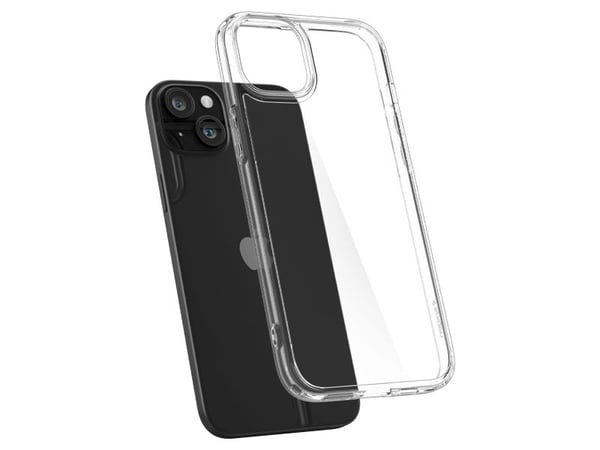 Spigen ACS06793, suojakuori, Apple, iPhone 15, 15,5 cm (6.1"), läpinäkyvä