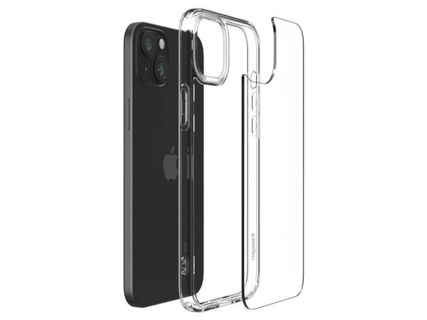 Spigen ACS06793, suojakuori, Apple, iPhone 15, 15,5 cm (6.1"), läpinäkyvä
