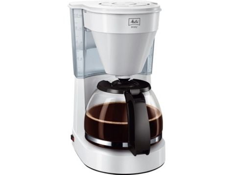 Melitta 1023-01, Suodatinkahvinkeitin, Jauhettu kahvi, 1050 W, Valkoinen