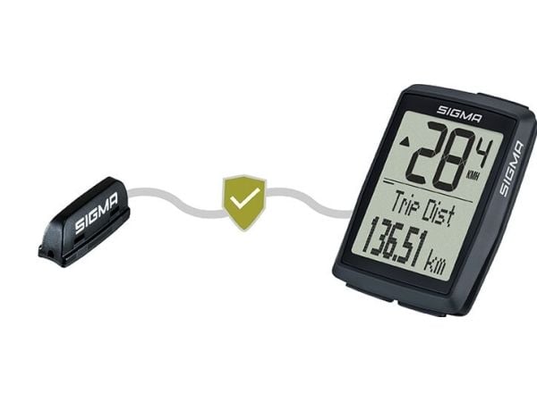 SIGMA BC 14.0 WR sykkelcomputer med kabel