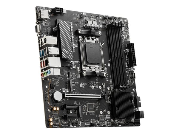 MSI PRO B650M-P, AMD, AM5-sockel, AMD Ryzen 7000 Series, AM5-sockel, DDR5-SDRAM, 192 GB