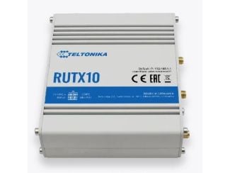 Teltonika RUTX10 - Trådløs ruter 4-portssvitsj - 1GbE - Wi-Fi 5 - Dobbeltbånd - DIN-skinnemonterbar