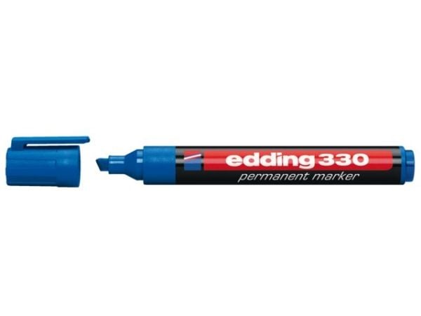 edding 330 - Markering - permanent - blå - 1-5 mm