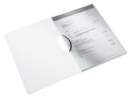 Leitz WOW ColorClip - Klipsfil - for A4 (210 x 297 mm) - kapasitet: 30 ark - svart