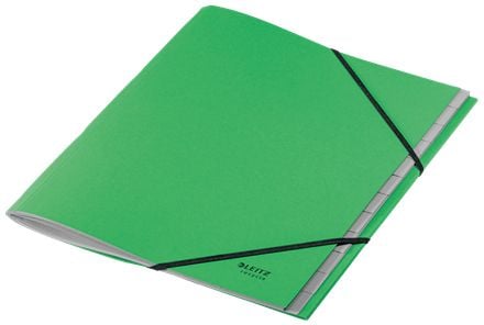 Leitz Recycle - Klassifikasjonsmappe - 12 deler - for A4 (210 x 297 mm) - med fliker - grønn