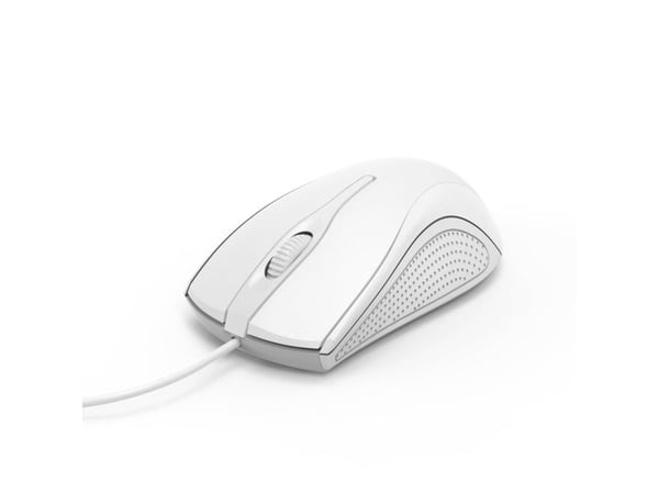 Hama MC-200, Oikeakätinen, Optinen, USB A-tyyppi, 1200 DPI, Valkoinen
