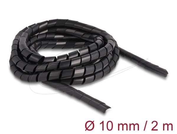 DeLOCK 19014, Musta, Polyeteeni (PE), -40 - 80 °C, 1 kpl, 1 cm, 2000 mm
