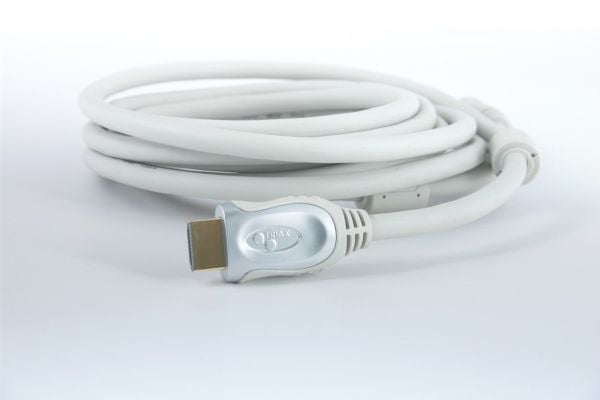 Triax 370719, 10 m, HDMI-tyyppi A (vakio), HDMI-tyyppi A (vakio), Äänen paluukanava (ARC), Harmaa
