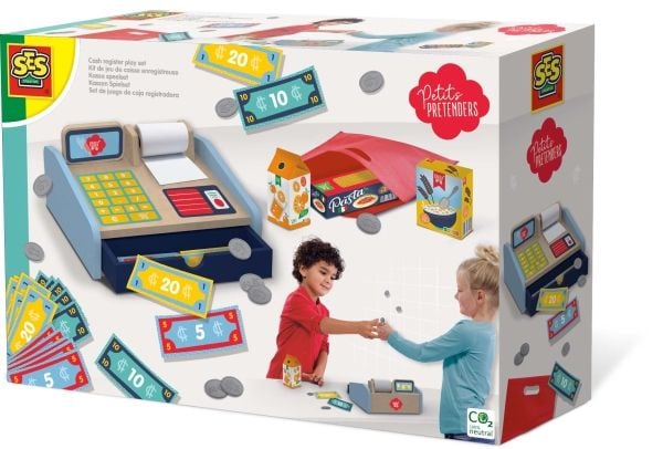 SES Creative Petits Pretenders Cash register play set, Shopping, 3 År
