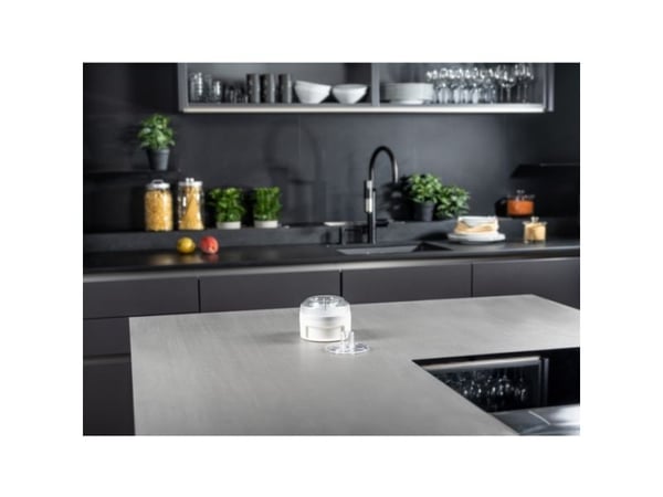 Bamix 3001.002, Blenderkvern, Gjennomsiktig, Hvit, Plast, 0,2 l, 1 stykker