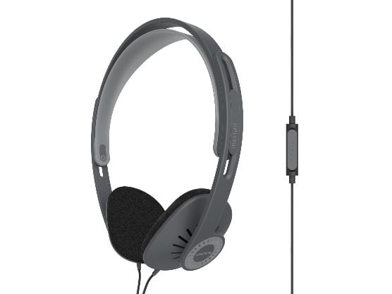Koss KPH30i, Kabel, 15 - 25000 hz, Samtal/musik, Hörlurar, Grå