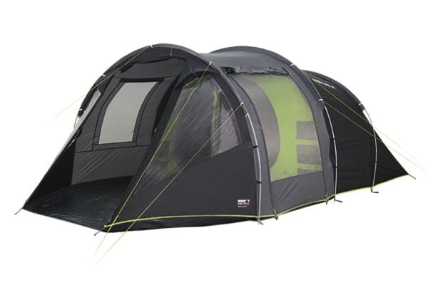 High Peak Paros 5, Telttailu, Tunneliteltta, 11,8 kg, Vihreä, Harmaa