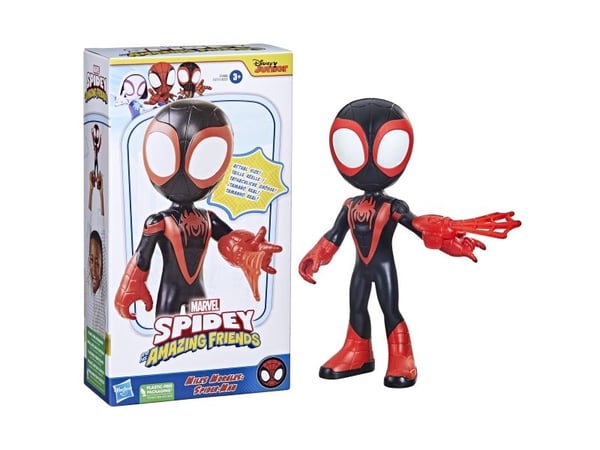 Marvel Spidey and His Amazing Friends Supersized Miles Morales: Spider-Man-actionfigur