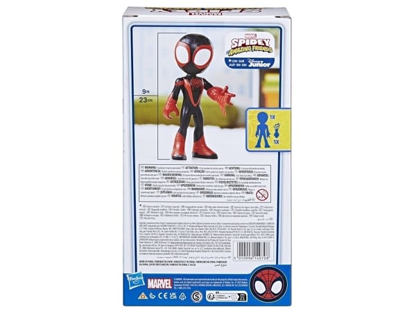 Marvel Spidey and His Amazing Friends Supersized Miles Morales: Spider-Man-actionfigur