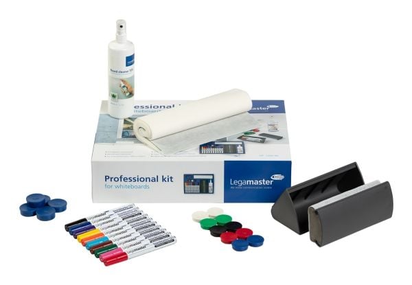 Legamaster PROFESSIONAL whiteboard startpaket 77-delar, Tillbehörssats, 1,3 kg, 270 mm, 360 mm, 90 mm, 1,79 kg Legamaster PROFESSIONAL whiteboard startpaket 77-delar, Tillbehörssats, 1,3 kg, 270 mm, 360 mm, 90 mm, 1,79 kg