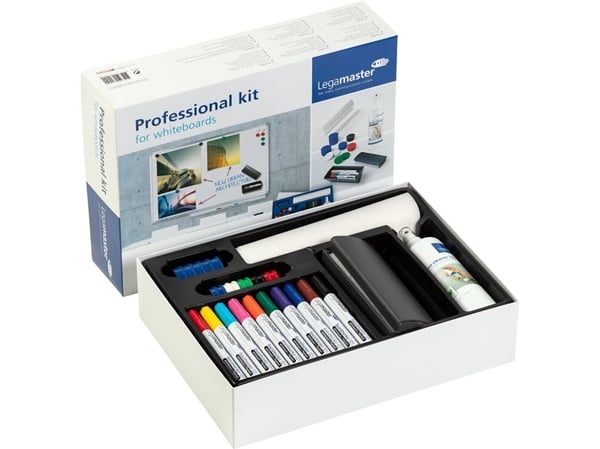 Legamaster PROFESSIONAL whiteboard startpaket 77-delar, Tillbehörssats, 1,3 kg, 270 mm, 360 mm, 90 mm, 1,79 kg